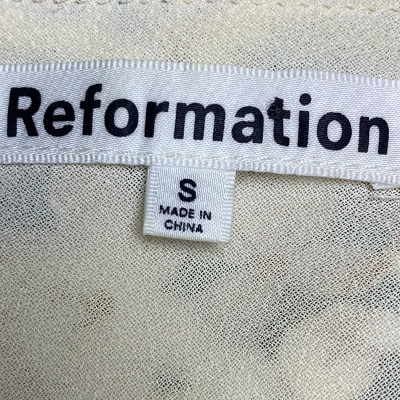 Reformation Aden Silk Dress - Picture 8 of 13